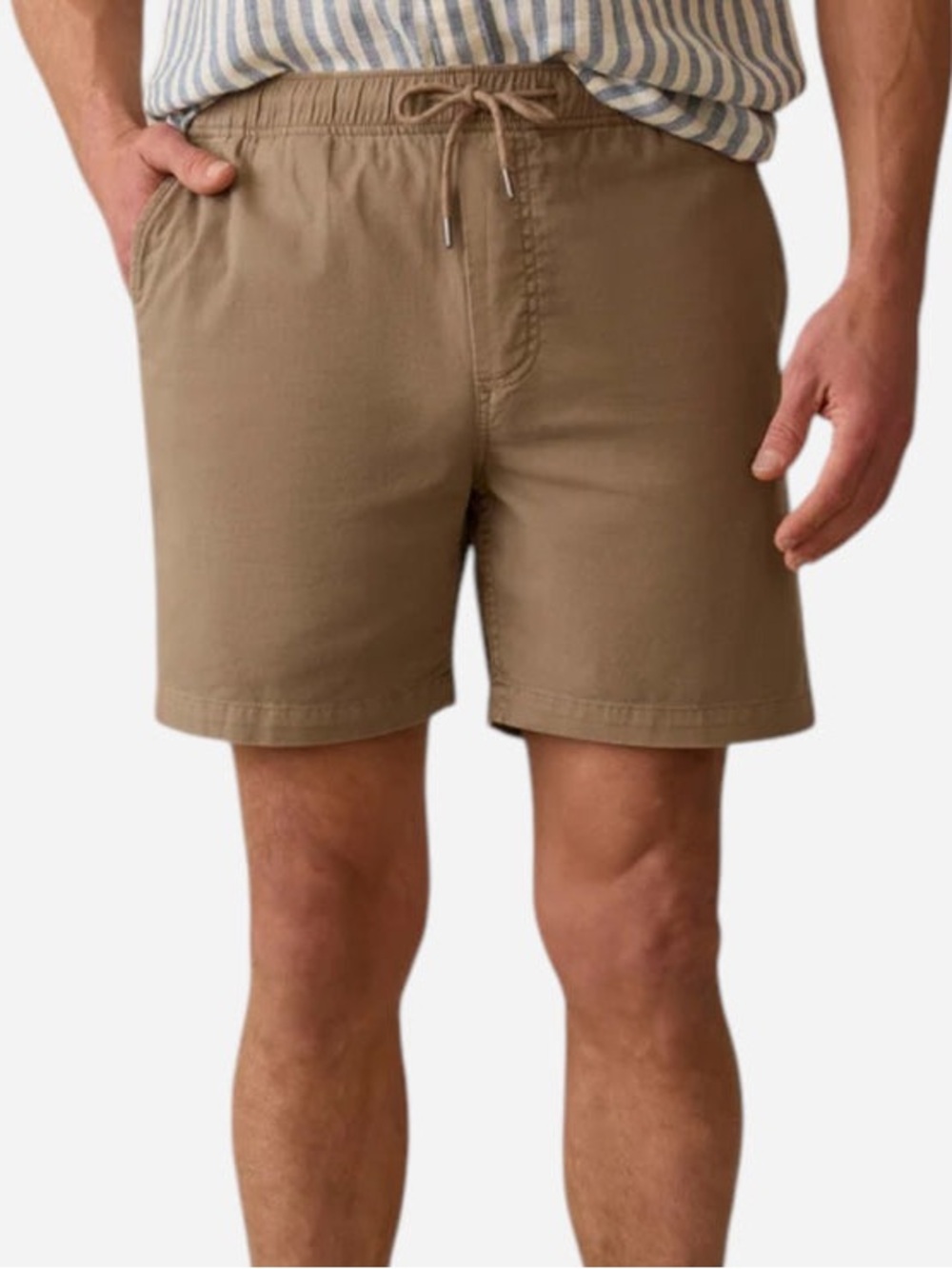 NWT Faherty Essential Drawstring Short Mountain Cliff 6.5 Inseam Men’s Size XL